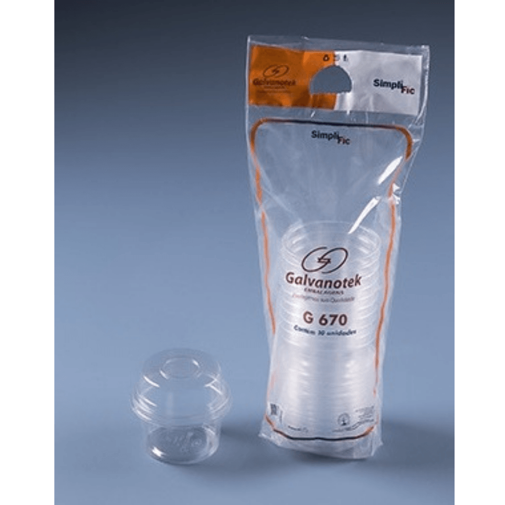 Pote Mousse 110ml G670 c/10un Galvanotek | Cepel