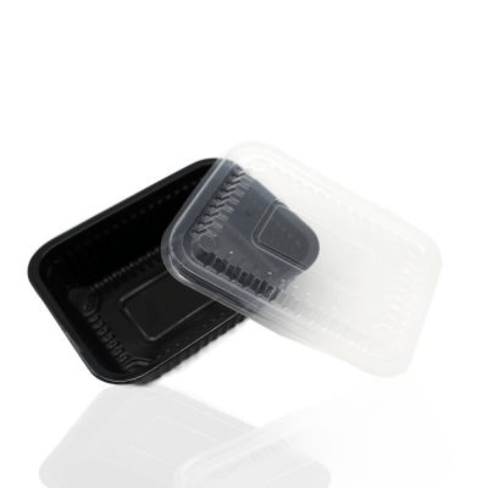 Bandeja PP3 700ml Preta C/200 Starpack | Cepel