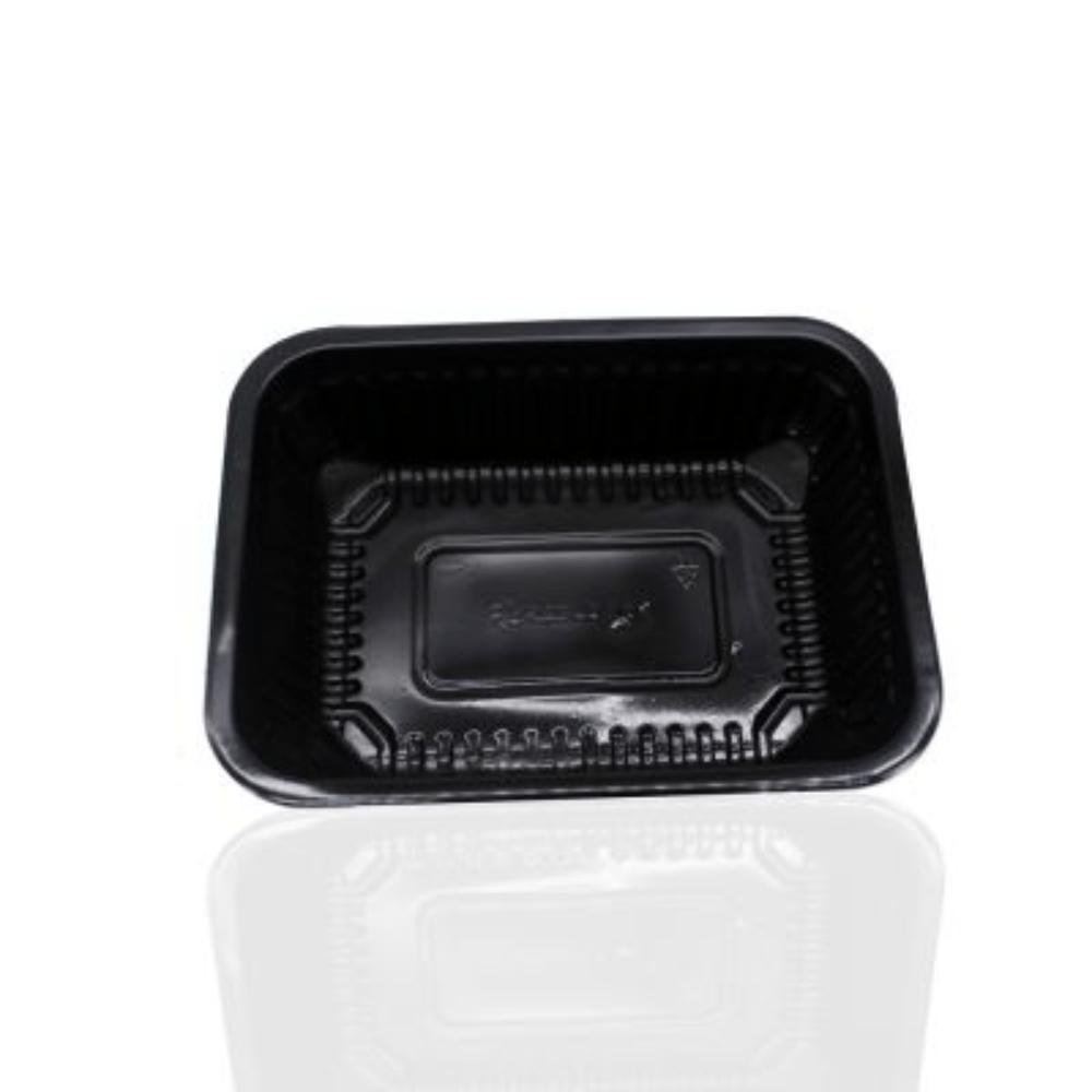 Bandeja PP3 700ml Preta C/200 Starpack | Cepel