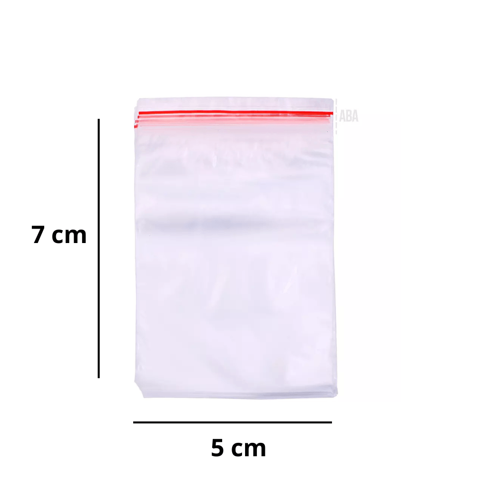 Saco Zip Lock 5x7 - nº1 c/ 100un | Cepel